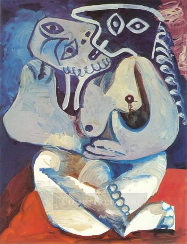 Femme dans un fauteuil 1971 Cubismo Pintura al óleo